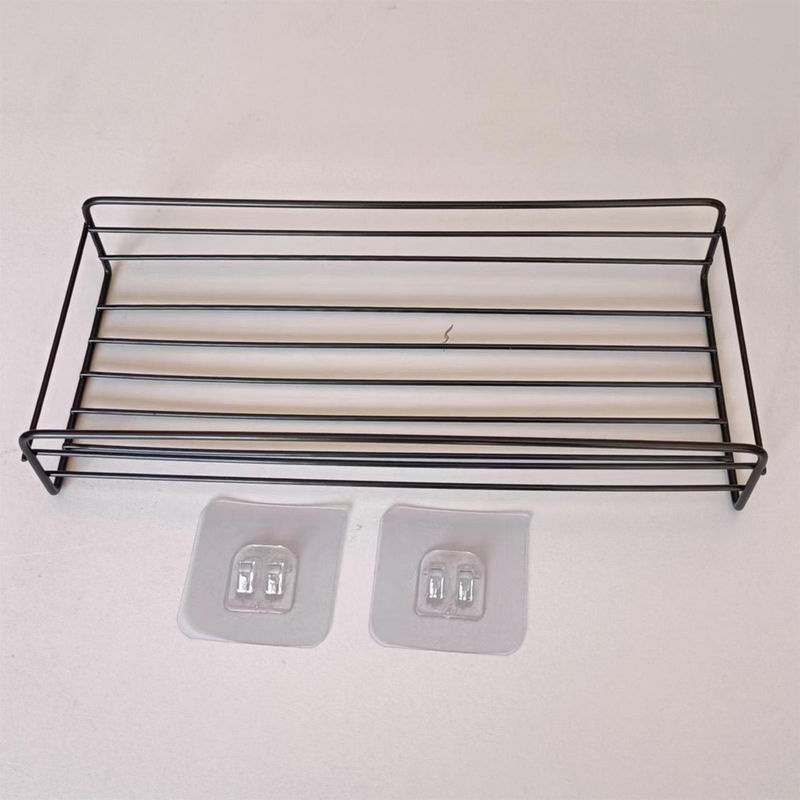 TOMTOP JMS Wandmontiertes Badezimmer-Aufbewahrungsregal aus Eisen für Dusche und Küche - Bild 4