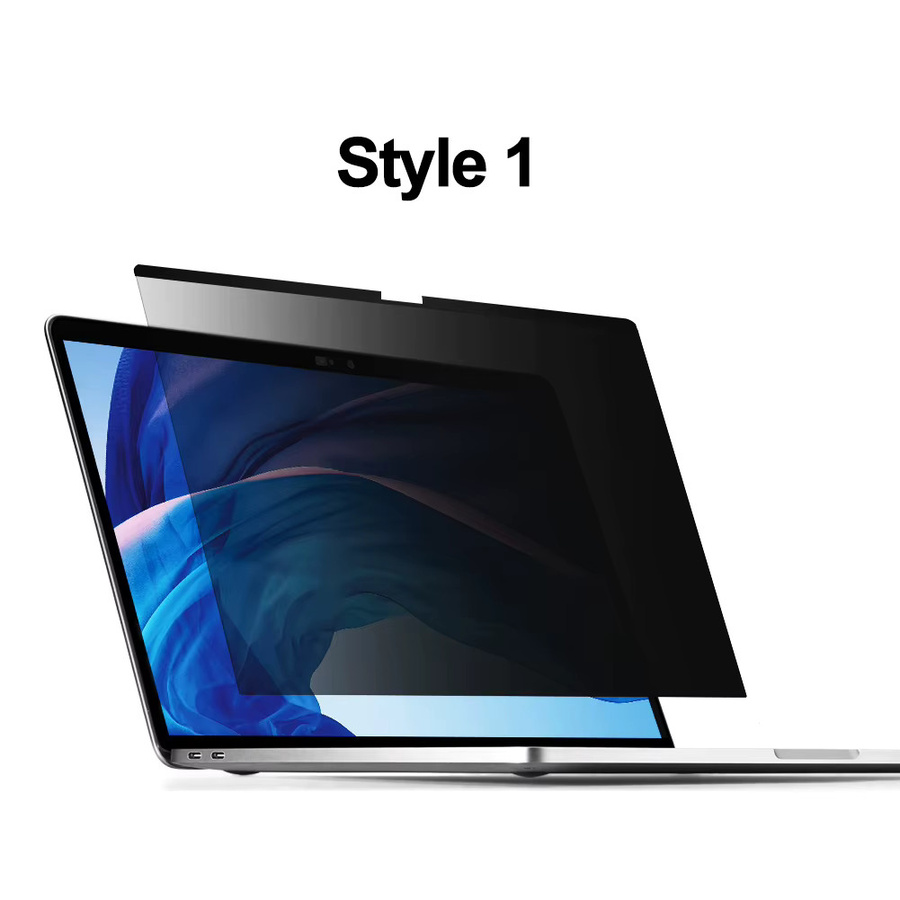Magnetische Anti-Spionage-Bildschirmschutzfolie für Apple MacBook Pro, Air und Neo (M2, M3, M4, M5) in Schwarz - Bild 5