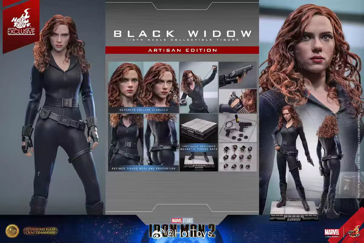 Hot Toys Marvel Black Widow, Actionfigur, 1/6 Maßstab - Bild 2