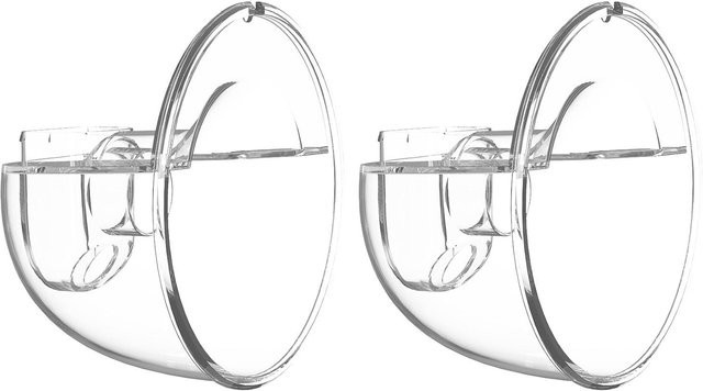 Youha Ersatzbecher aus Silikon für die Ins Gen2 tragbare elektrische Milchpumpe, 2 Stück, transparent, 150 ml (5oz) - Bild 1