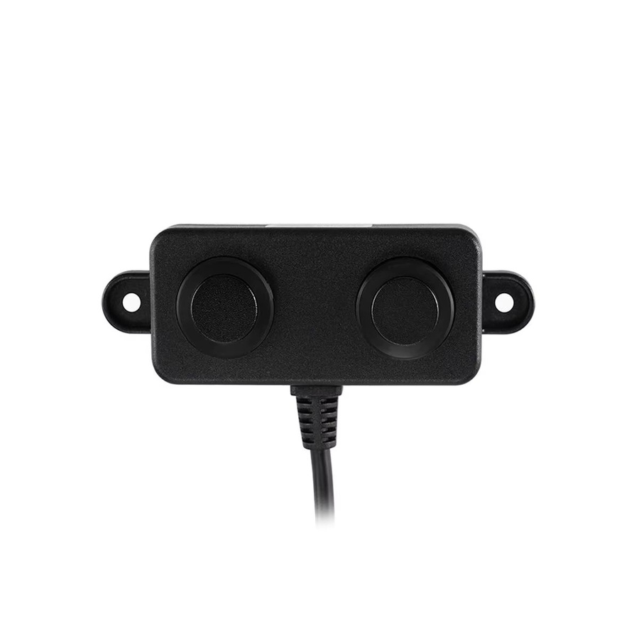 QSZNTEC A02 Ultraschall-Sensormodul in Schwarz mit UART, RS485, I2C und PWM für Roboter und AGV, wasserdicht, Reichweite bis 450 cm - Bild 4