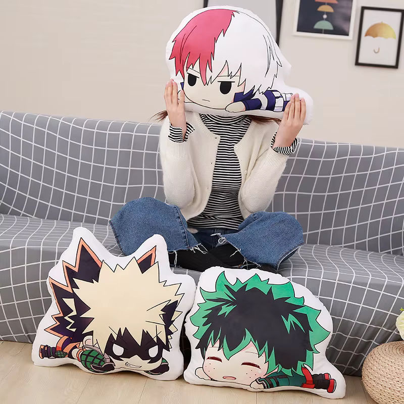 Bandai My Hero Academia Plüschkissen Anime Boku No Hero Academia Motiv in Multicolour - Bild 3