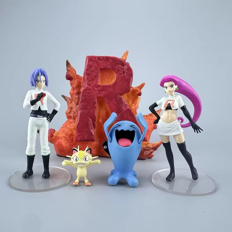 Bandai Pokémon Team Rocket, Actionfigur, Anime, Kunststoff - Bild 2