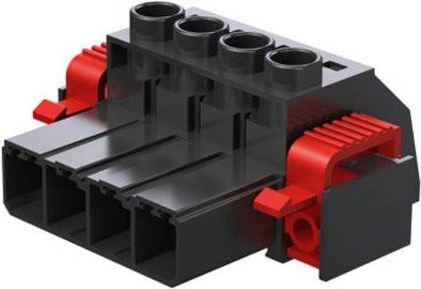 Weidmüller Stiftgehäuse-Platine BU/SU, Polzahl 7, Rastermaß: 7.62 mm, Schwarz, 50 Stück - Bild 1