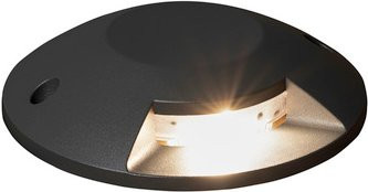Konstsmide Außenleuchte Ground Spot LED in Schwarz inklusive Leuchtmittel B/H/T: 20 x 4,5 x 20 cm - Bild 1