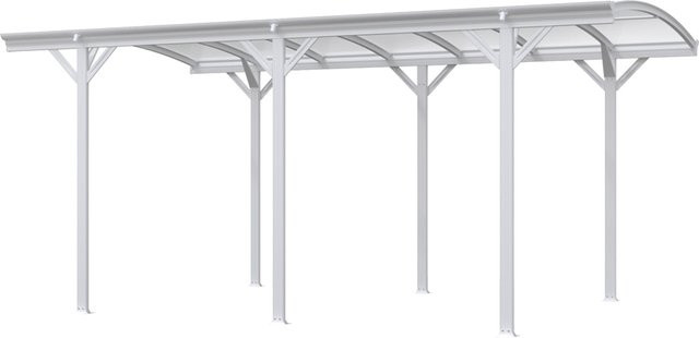 Home Deluxe Design Carport FALO in Weiß B/T/H: 505 x 300 x 240 cm - Bild 1