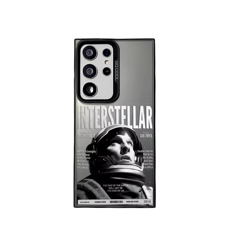 InterstellarS Silikon Handyhülle für Samsung Galaxy S25 Edge S24 S23 S22 S21 S20 Ultra in Silber - Bild 4