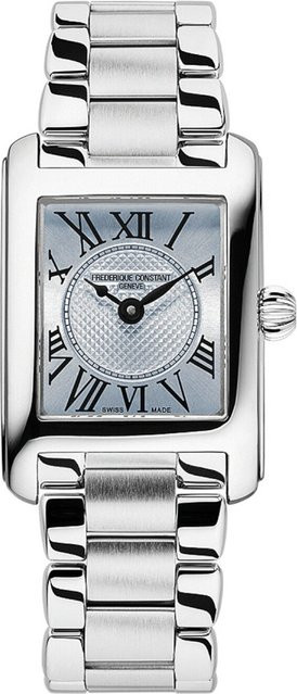 Frederique Constant Armbanduhr, Quarz, Edelstahl, Blau, 30 mm, Damen - Bild 1