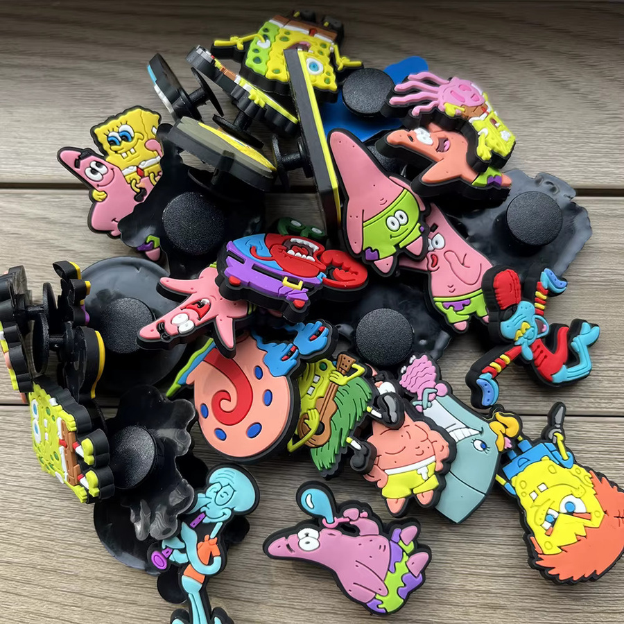Bandai Schuhcharms SpongeBob Schwammkopf, PVC, Kinder - Bild 5
