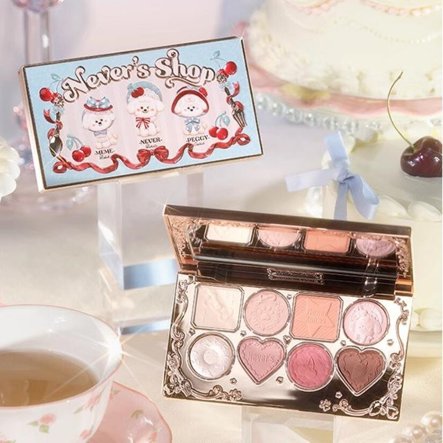 Flower Knows Never's Shop Collection Lidschatten-Palette, 8 Farben, Matt & Schimmernd - Bild 1