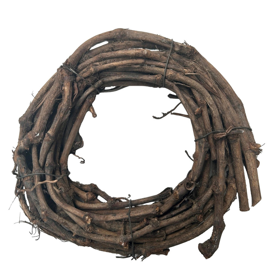 Mica Decorations Bastel-Kranz für Weihnachten in Hellbraun, Durchmesser: 20 cm, Höhe: 5 cm - Bild 2