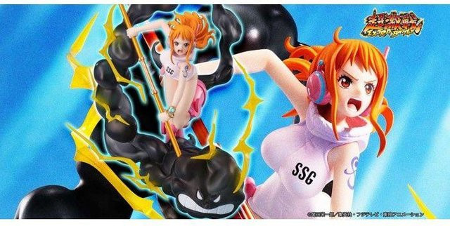 One Piece Figuarts Zero Nami Lightning Blast Extra Battle Anime Figur - Bild 1