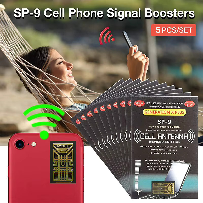 Tragbare Antennen-Aufkleber zur Handy-Signalverbesserung für Smartphones für Camping und Verstärker - Bild 2