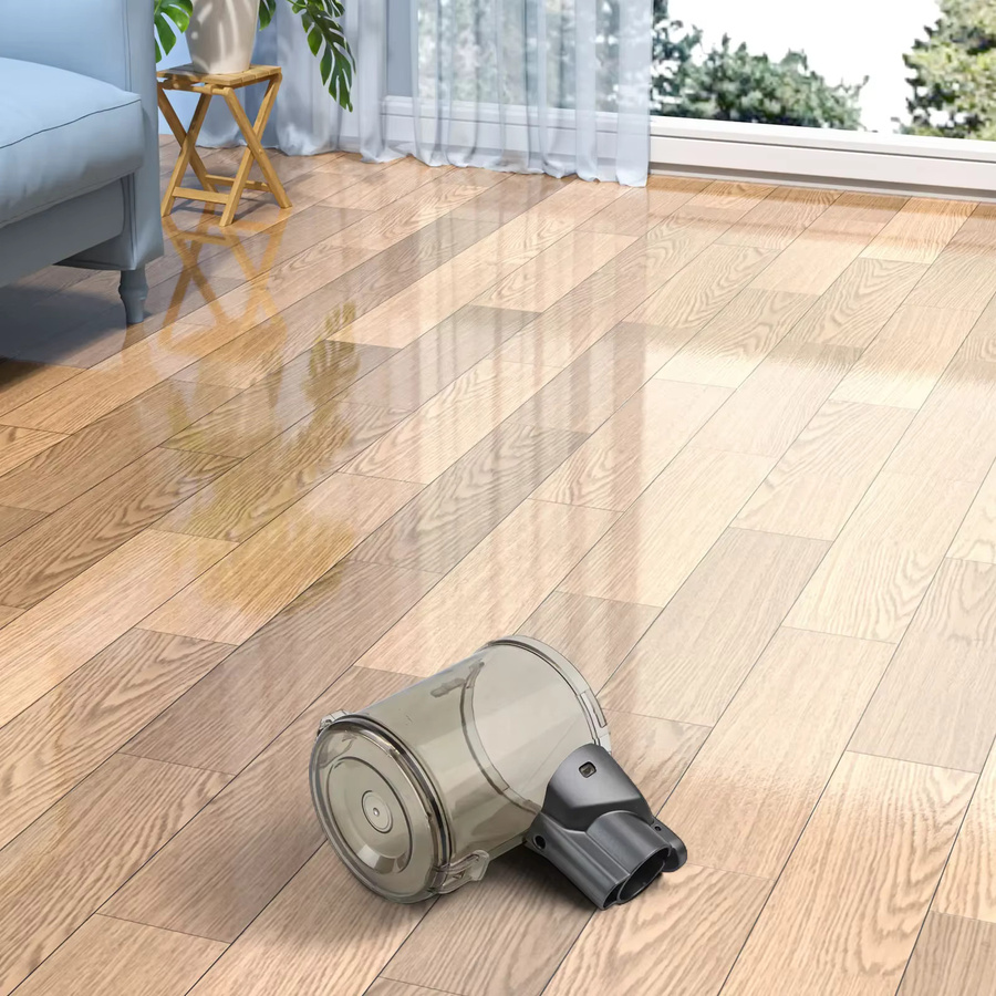 Vibratite Ersatz-Staubbehälter für HKoenig UP600 und UP810 Handstaubsauger, transparent, 1 oder 2 Stück - Bild 3