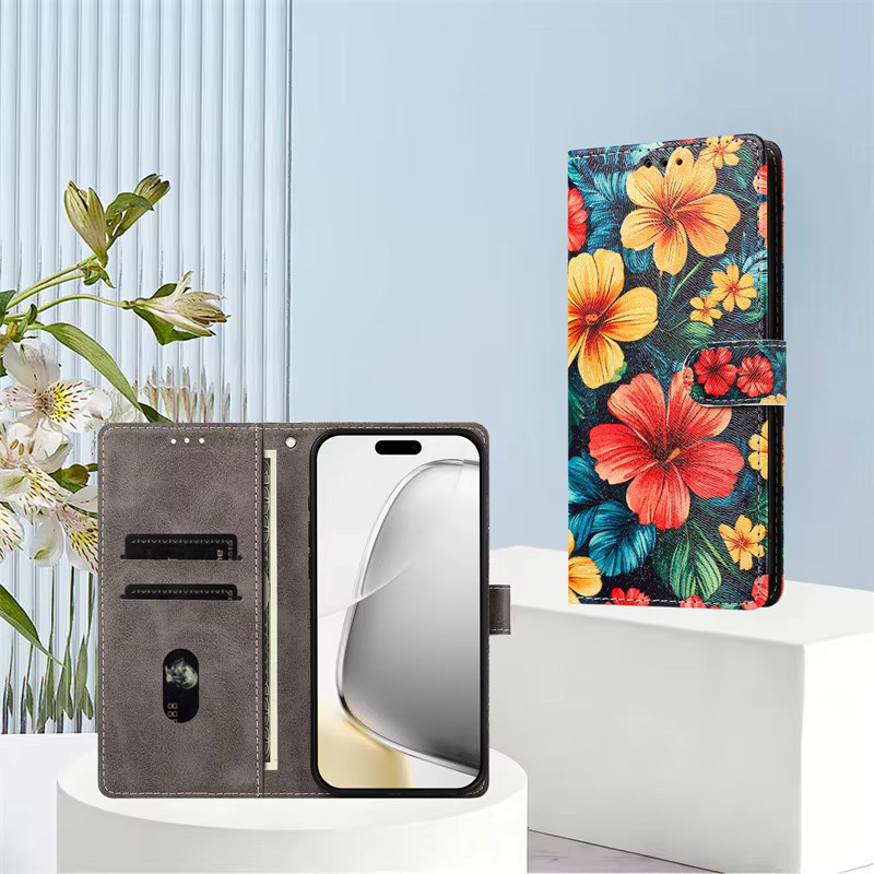 Lederhülle Brieftasche für ZTE Nubia Neo 5 Pro GT RedMagic 11 Air Pro+ V80 V70 Vita Max P7 P9 Pro in Multicolour - Bild 5