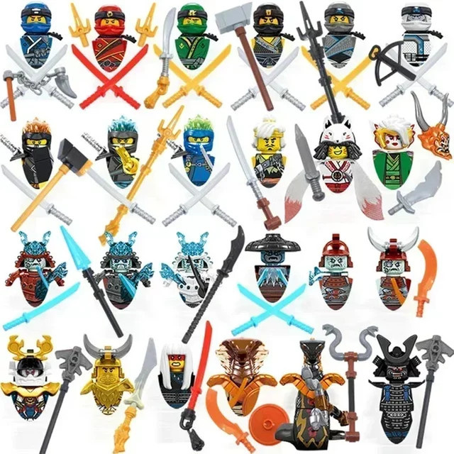 Disney Anime Charaktere Ninja Blöcke, Action Figuren, Bunt / Mehrfarbig - Bild 1