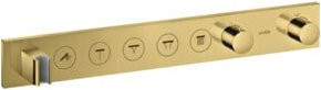 Hansgrohe Axor Select UP-Thermostat Fertigmontageset für Duschen in Gold Optik - Bild 1