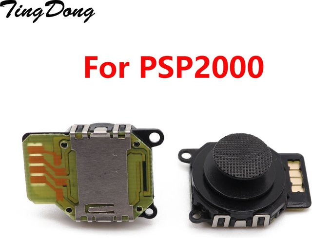 TingDong 3D analoge Joysticks Ersatz für PSP 2000 PlayStation Daumen Stick in Schwarz - Bild 1
