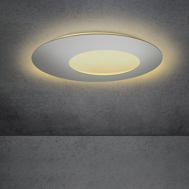 Escale Blade Open 79 LED Wand- und Deckenleuchte in Silber matt mit warmweißem Licht (2700K) - Bild 1