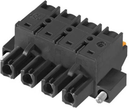 Weidmüller Buchsengehäuse-Kabel BL Schwarz, Polzahl 5, Rastermaß: 7.62 mm, 36 Stück - Bild 1