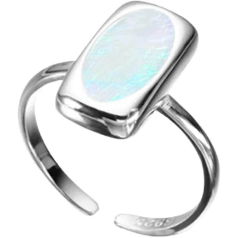Xiyaniike Manschette Finger Ringe, Silber, Perle, Damen - Bild 3