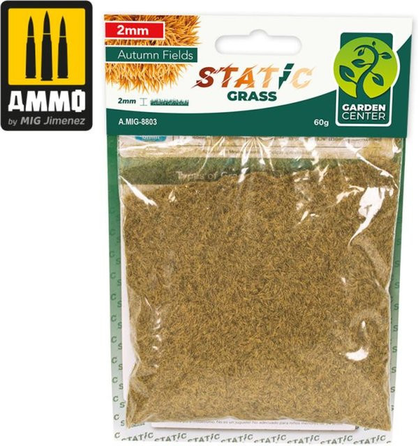 AMMO by MIG Jimenez Static Grass - Autumn Fields, 2mm, Braun - Bild 1