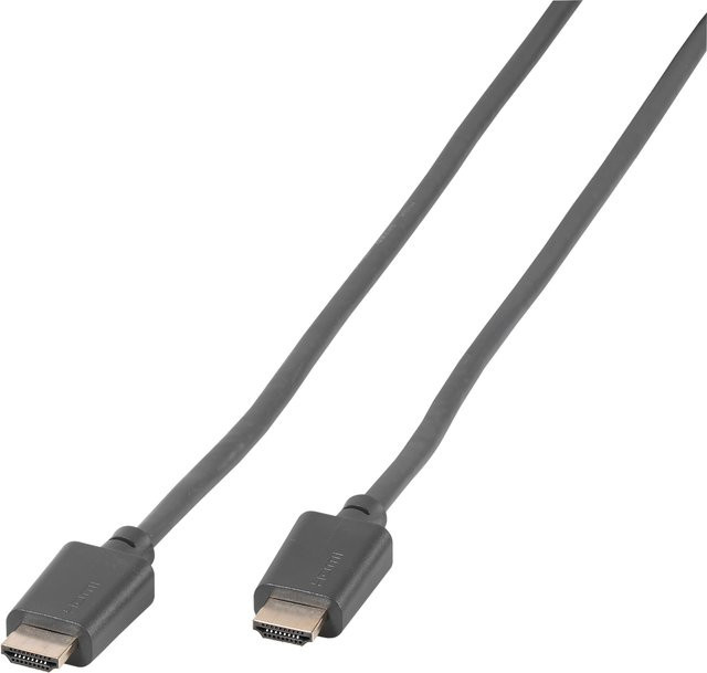 Vivanco High Speed HDMI Kabel mit Ethernet in Grau, 4K/60 Hz, Länge: 3,0 m - Bild 1