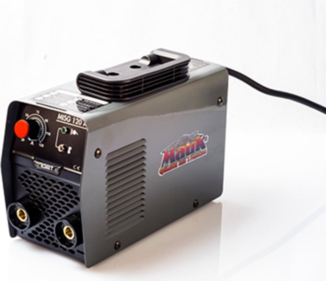 MAUK Inverter MMA Elektroden Schweißgerät Basic 120A mit Zubehör - Bild 2