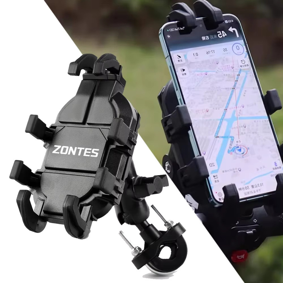 Handyhalterung für Zontes Motorradmodelle in Schwarz - Bild 5
