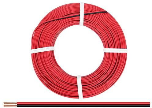 Donau Elektronik LiY-Z Litze 2 x 0,75 mm² Rot-Schwarz - Bild 1