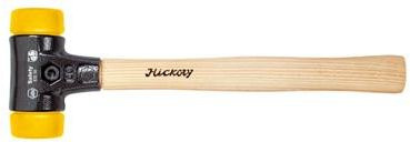 Wiha Schonhammer Safety mittelhart mit Hickory-Holzstiel und Rund-Schlagkopf 40 mm, Gewicht: 640 g, Länge: 325 mm - Bild 1