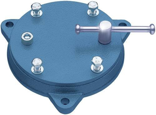 Heuer Brockhaus Drehteller 103140 in Blau und Stahl - Bild 1