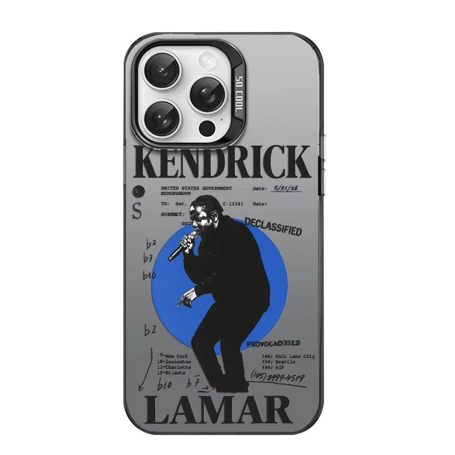 K-Kendrick Stoßfeste Handyhülle im Laser Aurora Design für iPhone 17 16 15 14 13 12 11 Pro Max Air in Multicolour und Weiß - Bild 4