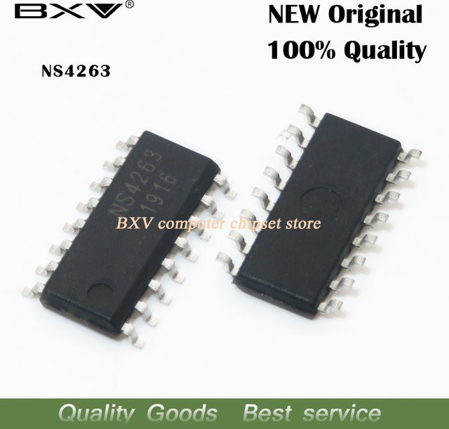 5 Stück BXV NS4263 SOP16 SMD integrierter Schaltkreis in Schwarz - Bild 1