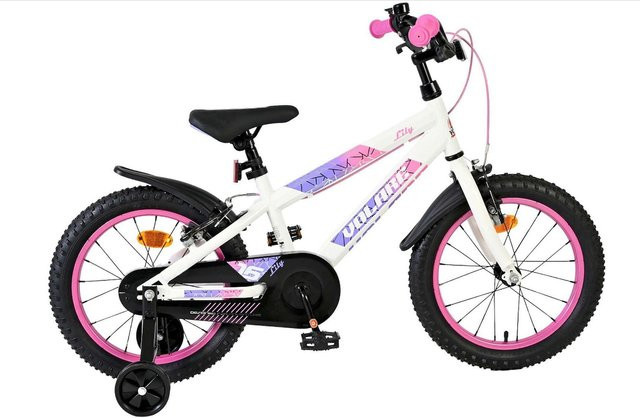 Volare Lily Kinderfahrrad, 16 Zoll, ohne Rücktrittbremse - Bild 1