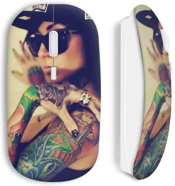 Swag Sexy Girl Kabellose Wi-Fi Maus in Multicolour - Bild 1