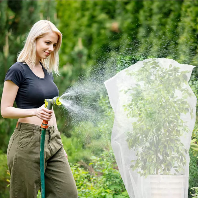 Insektenschutznetz für Garten, Gemüse, Blumen und Obst in Weiß zur Schädlingsbekämpfung und als Gewächshaus-Schutznetz - Bild 5