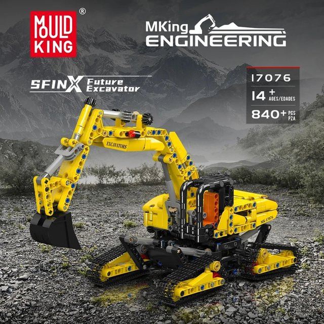 MOLD KING Engineering SFINX Bagger, Kettenbausteine Kits, ab 14 Jahren - Bild 1