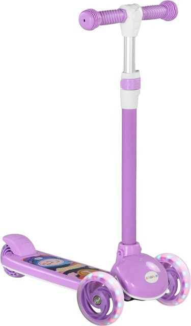 AIYAPLAY Roller Kinder Scooter mit LED Rädern, klappbarer Dreiradscooter für 2-6 Jahre - Bild 1