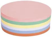 Magnetoplan Moderationskarten rund, sortiert, Durchmesser: 100 mm, 250 Stück - Bild 1