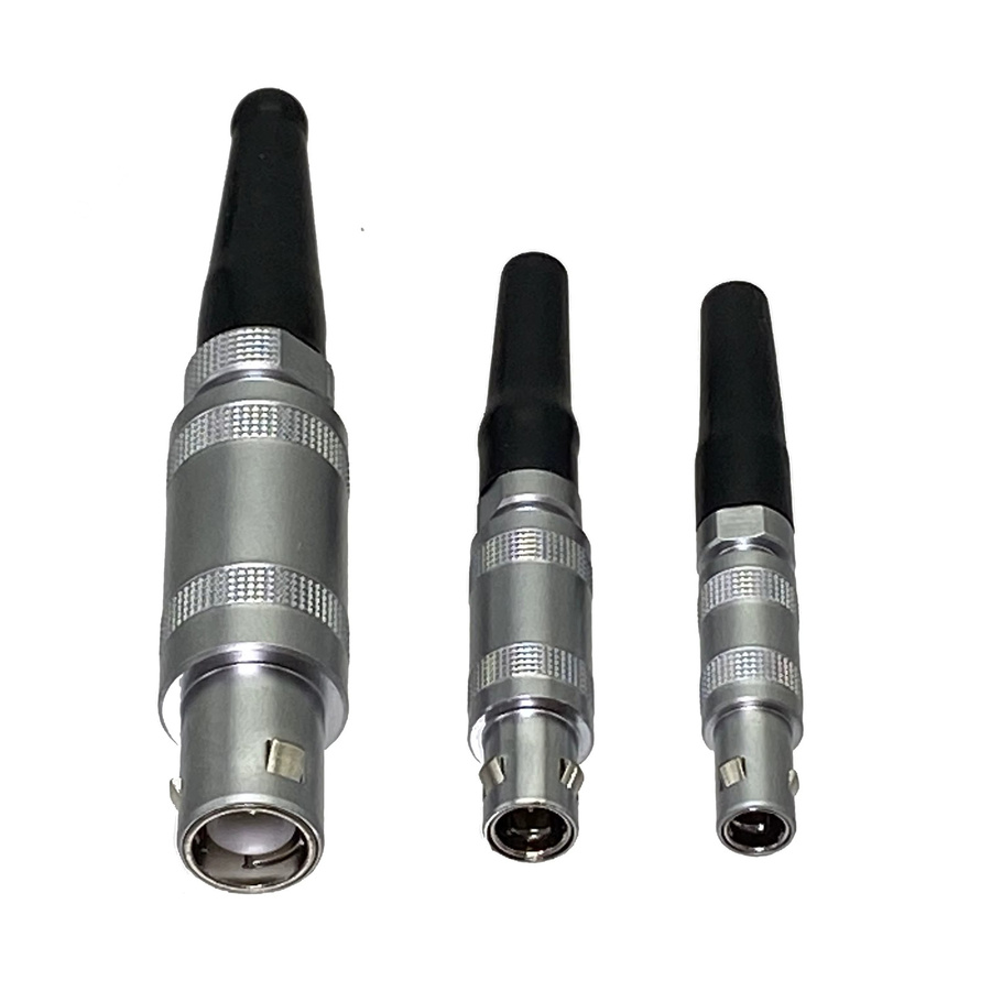 Stecker ffa.00s 01s 1s 1pin C5 C6 C9 für Ultraschall-Fehlerdetektor Wandler Instrument mit RG174 RG316 Kabel in Silber - Bild 2