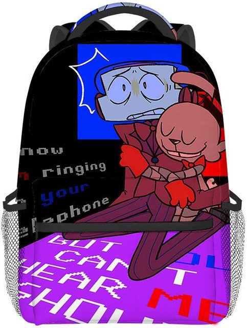 Finding Frankie Schüler Rucksack mit 3D-Druck aus wasserdichtem Oxford-Material für Jungen und Mädchen in Multicolour - Bild 1
