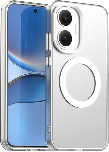 Transparente Magnetische Kabellose Ladecase Hülle für Xiaomi Poco F7 - Bild 1