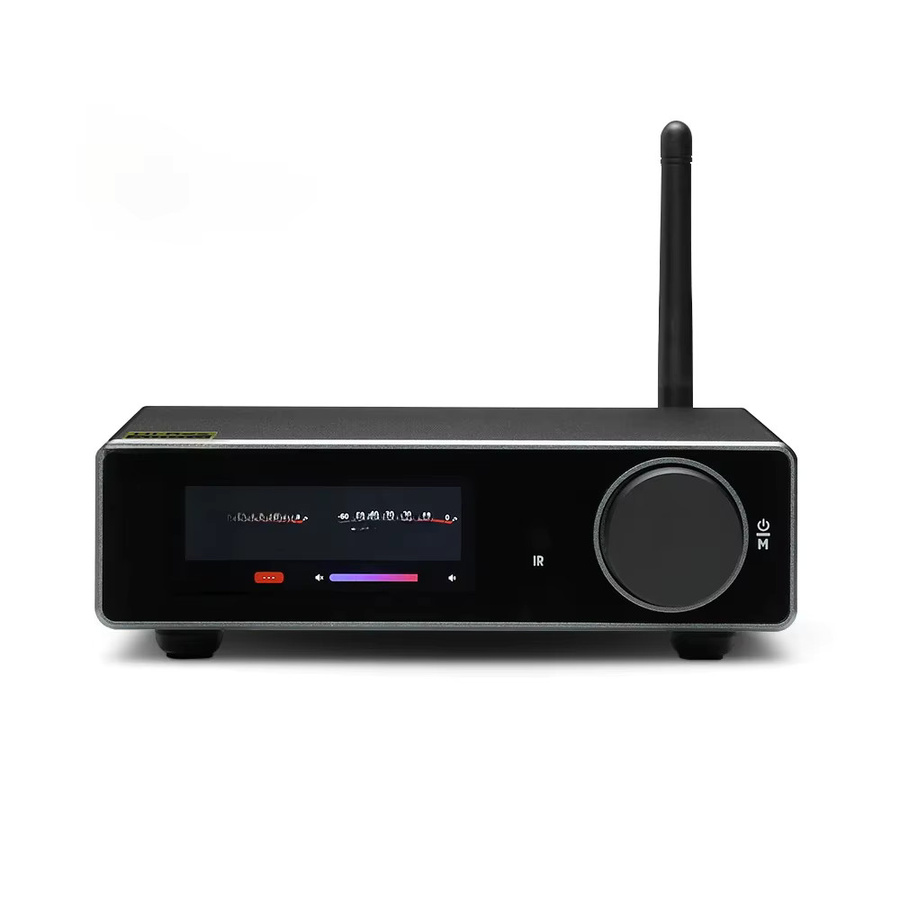 AIYIMA A80 TPA3255 Bluetooth DAC Stereo PFFB Leistungsverstärker, 2.0 Hi-Res Digitalverstärker mit USB und Optisch, Schwarz - Bild 7