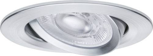 Paulmann LED-Einbauleuchte GU10 in Silber, dimmbar und verstellbar, warmweiß - Bild 1