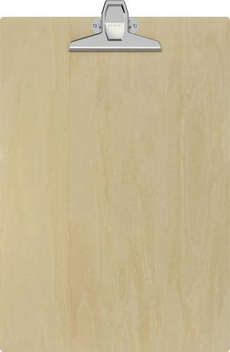 Maul Klemmbrett 2394770 Braun aus Lindenholz und Pappelkern, B/H/T: 46,9 x 31 x 3,7 cm - Bild 1