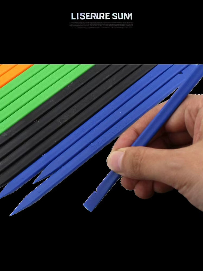 SD&HI Kunststoff-Spudger Hebelwerkzeuge und Öffnungswerkzeuge Set für iPhone-Bildschirmreparatur und Elektronik-Komponenten in Blau und Multicolour (10/20 Stück) - Bild 6