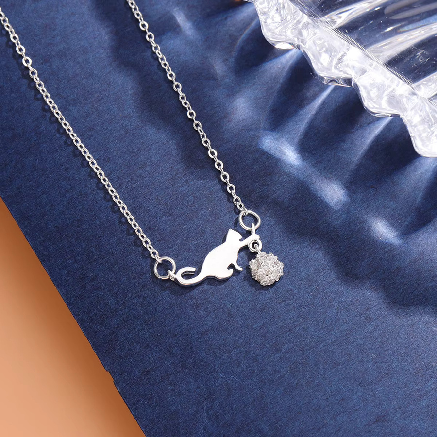 GaGa-Duck Halskette, 925 Silber, Zirkonia - Bild 3