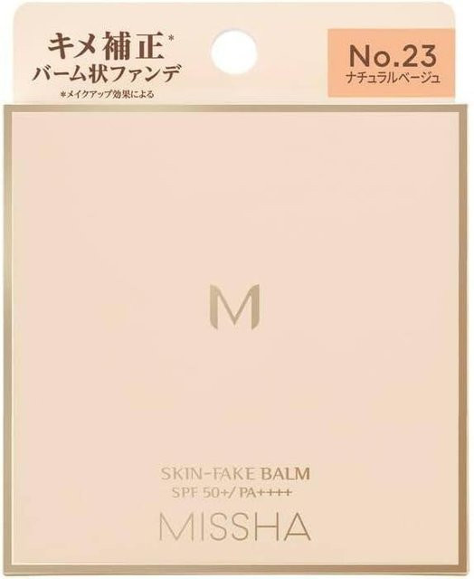 Missha Skin Fake Balm Foundation, Nr. 23 Natural Beige, LSF 50 - Bild 1
