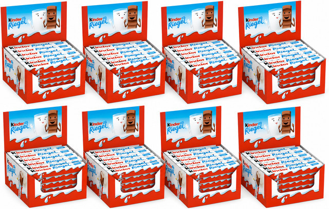 Kinder Schokoriegel Milchschokolade 8 x 21 g (756 g) - Bild 1